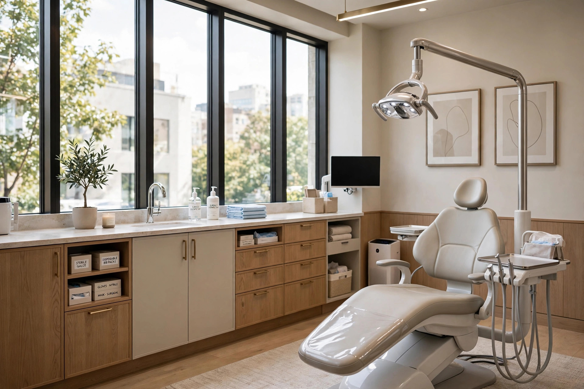 Modern dental office